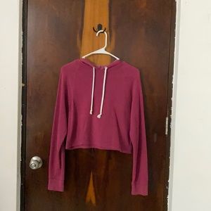 Cropped hoddie